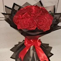 دسته گل  وباکس گل روبانی|گل مصنوعی|محمدیه-قزوین, |دیوار