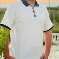 نیم زیپ سفید