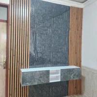 کابینت کاغذ دیواری نقاشی ترمووال ماربل چکی|خدمات پیشه و مهارت|نجف‌آباد, فاز ۲ شهرک آزادگان|دیوار