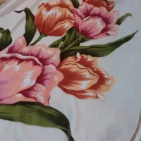پتوی دو نفره گلدار و یک پتوی تک نفره نو