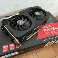 کارت گرافیک ASUS Dual RX 6600  تمیز و کم‌کار