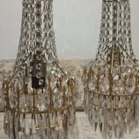 دو عدد لوستر زیبا وسالم