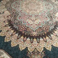 قالی ۱۲متری زمینه سورمه ای