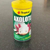 غذای حرفه ای اکسولوتل و دوزیستان