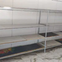 چهار عدد طبقه فلزی مقاوم بار سنگین