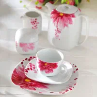 دو ست سرویس پذیرایی ۱۲ نفره  چینی  زرین اصل|ظروف سرو و پذیرایی|دوگنبدان, |دیوار