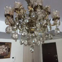 لوستر ۱۲ شعله برنجی