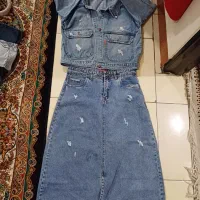 کت و دامن و شلوار کارگو در حد نو