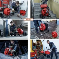 لوله بازکنی(فنر زنی)کل شهر رفع گرفتگی و تخلیه چاه