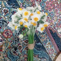دسته گل نرگس مصنوعی|گل مصنوعی|مشهد, طبرسی شمالی|دیوار