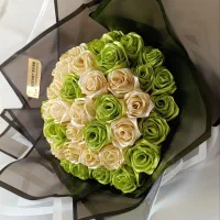 دسته گل و باکس گل های روبانی|گل مصنوعی|گالیکش, |دیوار