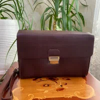 کیف اداری دستی،چرم اصل گاوی،نو،جادار،مناسب کادو