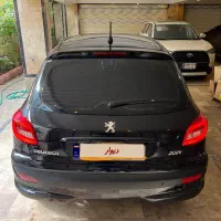 207 مشکی سقف شیشه 1404 ارتقا