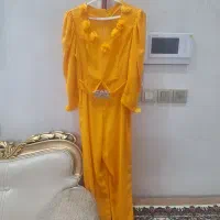 لباس سرهمی کرپ دخترانه