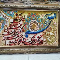 قسطی بخر بدون سود اضافی/تابلو فرش دستبافت آیه|تابلو فرش|تهران, بوستان جنگلی لویزان|دیوار