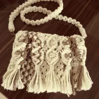 کیف مکرومه بافی