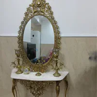 آئینه و شمعدان برنز زیر قیمت بازار