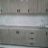 کابینت فلزی درب هاو تخته رو MDF در حد نو
