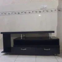 میز تلویزیون شیشه ای مارک دیاموند اصل