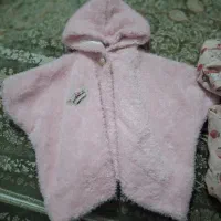 شنل خز دار ، کاپشن دخترانه