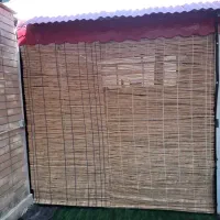 حصیر بامبو آلاچیق حصیر بافی نی سایه بان تزئینی