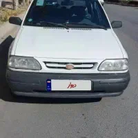 پراید دوگانه سفید۹۹ بی رنگ
