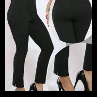 شلوارپارچه ای راسته قد۹۰ بغل چاک