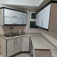 کابینت تمام ام دی اف با گاز و هود|آب‌چکان و نظم‌دهنده ظروف|قم, پردیسان|دیوار