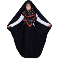 چادر قجری دخترانه مدل حسنا در حد نو