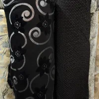 پارچه مبل ترک شانل مخمل تک گل سلطنتی پرده تعمیرمبل|مبلمان خانگی و میز عسلی|تهران, یافتآباد|دیوار