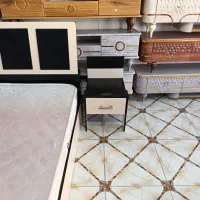 تخت و خواب دو نفره همراه تشک و پاتختی|تخت و سرویس خواب|مهاباد (آذربایجان غربی), |دیوار