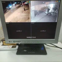 مانیتور سالم روشن