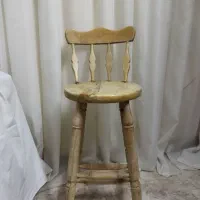 صندلی کانتر چوبی