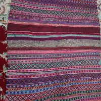 مفرج دست باف قشقایی|گلیم، جاجیم، گبه|اصفهان, بهارستان|دیوار