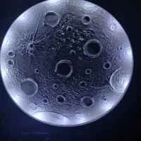 تابلو ماه دست ساز