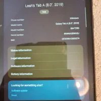 تبلت Samsung Galaxy Tab A 8.0 (SM-T295) در حدنو|تبلت|مشهد, ویلاشهر|دیوار