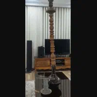 قلیان چوبی بسیار بلند