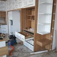 نجاری کابینت ام دی اف ساخت ونصب تعمیرات
