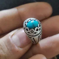 انگشتر فیروزه نقره