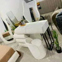 تخت خواب چوبی پارچه ای مدرن|تخت و سرویس خواب|هشتگرد, |دیوار