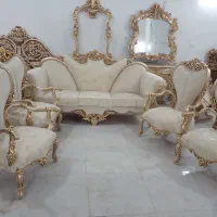 مبل مدل مدیا تمام چوب|مبلمان خانگی و میز عسلی|رباطکریم, شهرک صنعتی سبلان|دیوار