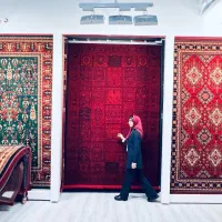 فرش ستاره طلایی ۵۰ رنگ مشهد ۱۷۰۰ شانه تراکم‌ ۴۷۰۰|فرش|شیراز, شهرک سراج‎|دیوار