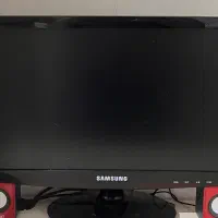 مانیتور samsung و اسپیکر