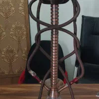 قلیان مسی دو شیلنگ