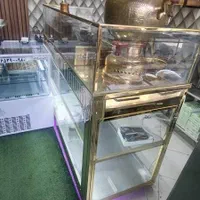سماور برنجی ۲۰لیتری و فرکنافه پزی گردون باویترین