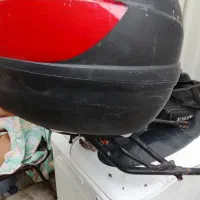 ترک بند و جعبه باکس موتور سیکلت در حد نو از اول