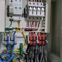 برقکار برق کارنصب لوستر کولر آبی محافظ کلی رباط 24