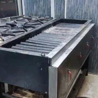 منقل کبابی4شعله گازخورشتی،سطل زباله،جاسیخی،صندلی
