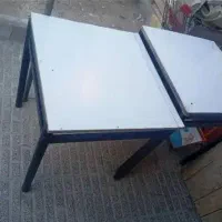دو عدد میز چهار پایه