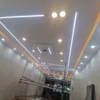 کناف. سقف کاذب. کناف کار صفرتاصدنقاشی و نور پردازی|خدمات پیشه و مهارت|کرج, گلشهر|دیوار